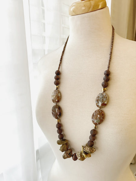 8446JN Julia Beaded Necklace – Renee and Renae