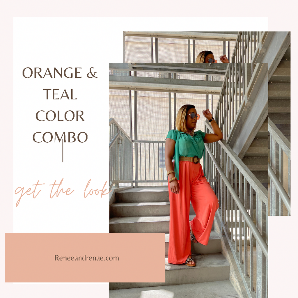 Orange & Teal Color Combo