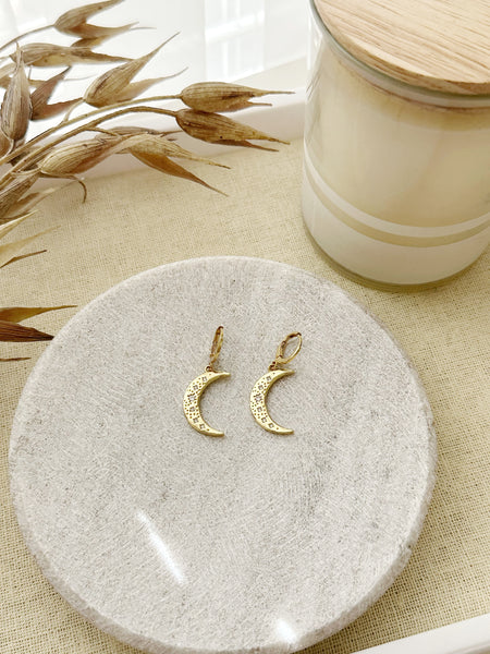 8858JE - Crescent Moon Earrings