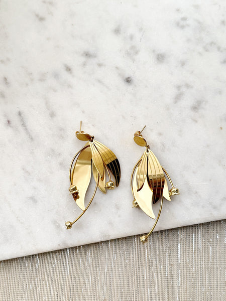 8458JE -  Flora Gold Filled Earrings