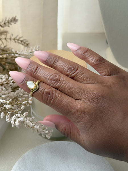 8457JR - June Gold Filled Ring