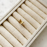 8329JR - Butterfly Adjustable Gold Filled Ring