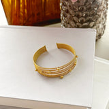 8404JB - Val Gold Filled Cuff Bracelet