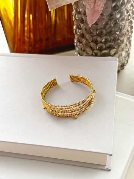 8404JB - Val Gold Filled Cuff Bracelet