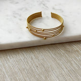 8404JB - Val Gold Filled Cuff Bracelet