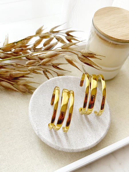 8392JB - Gilded Gold Filled Bracelet Cuff