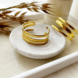 8392JB - Gilded Bracelet Cuff