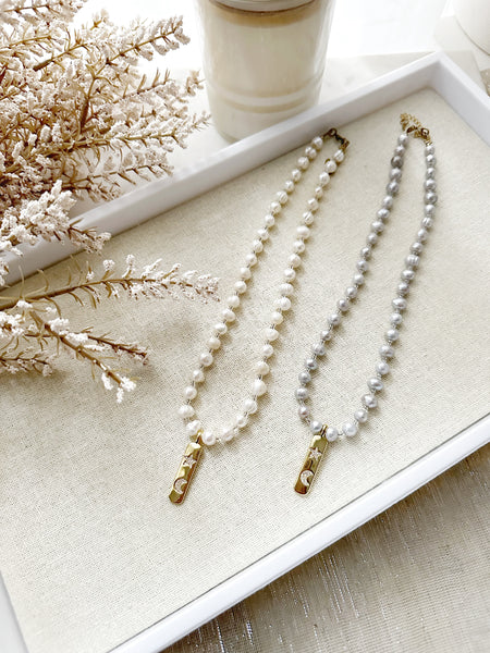 8351JN -  Zya Pearl Necklace