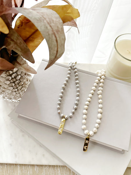 8351JN -  Zya Pearl Necklace