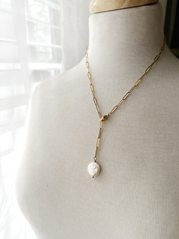 8024JN - Tasha Beaded Gold Filled Necklace