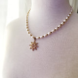 8390JN -  Zaria Pearl Necklace