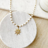 8390JN -  Zaria Pearl Necklace