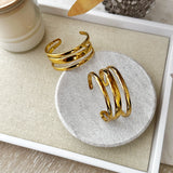 8392JB - Gilded Bracelet Cuff