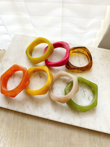 8411JB - Colorful Bangle Bracelets