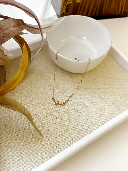 8363JN -  Iman Gold Filled Necklace