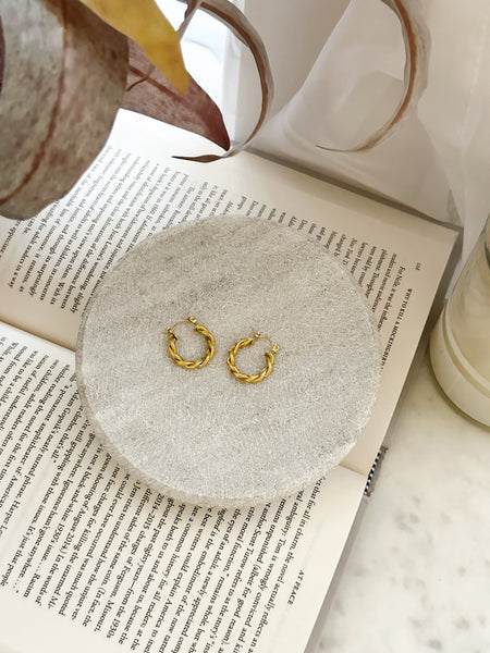 8331JE - Erin Gold Filled Hoop Earrings