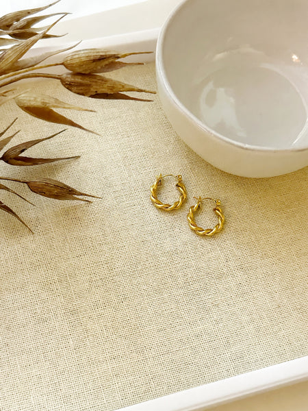 8331JE - Erin Gold Filled Hoop Earrings