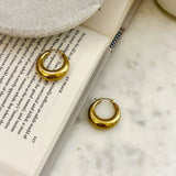 8335JE - Zina Gold Filled Hoop Earrings