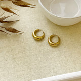 8335JE - Zina Gold Filled Hoop Earrings