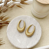 8338JE - Jilian Hoop Earrings