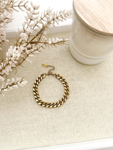 8812JB - Giada Chunky Gold Filled Chain Bracelet