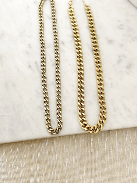 8808JN - Gabrielle Chain Gold Filled Necklace