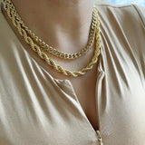 8808JN - Gabrielle Chain Gold Filled Necklace
