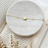 8433JA -  Heart Anklet