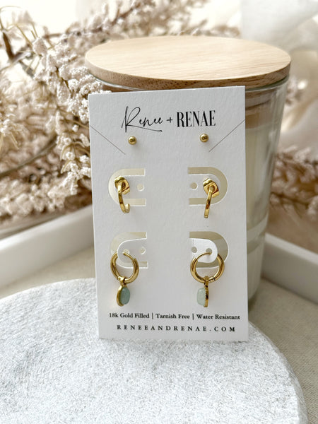 8461JE - Danica Gold Filled Earring Trio