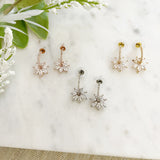 8033JE - Star Drop Earrings
