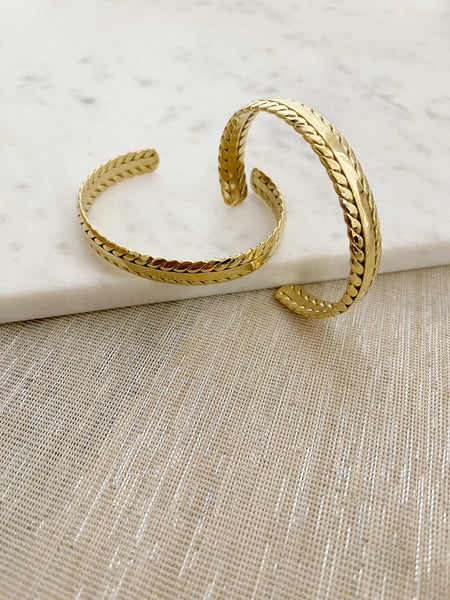 8836JB - Neeva Gold Filled Cuff Bracelet