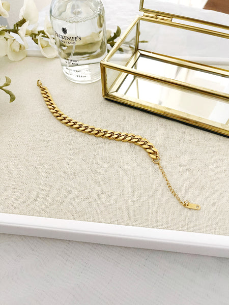 8812JB - Giada Chunky Gold Filled Chain Bracelet