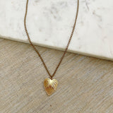 8821JN - Gilda Heart Charm Necklace