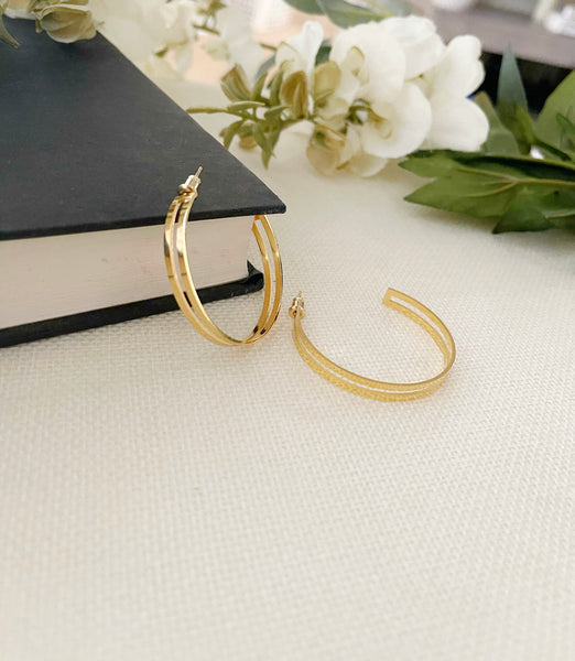 8817JE - Gwenevere Gold Filled Earrings