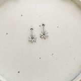 8033JE - Star Drop Earrings