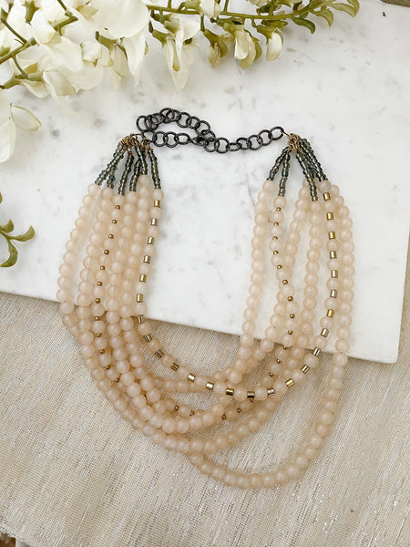 8806JN.a - Zahara Necklace in Pink