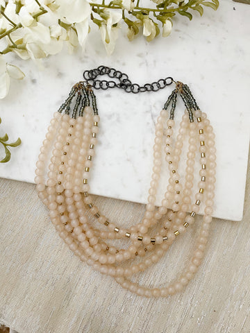 8806JN.a - Zahara Necklace in Pink
