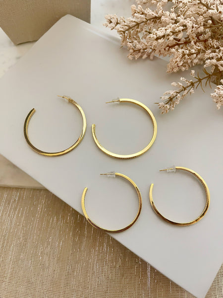 8835JE - Leslie Hoop Earrings