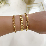 8812JB - Ginny Chain Gold Filled Bracelet
