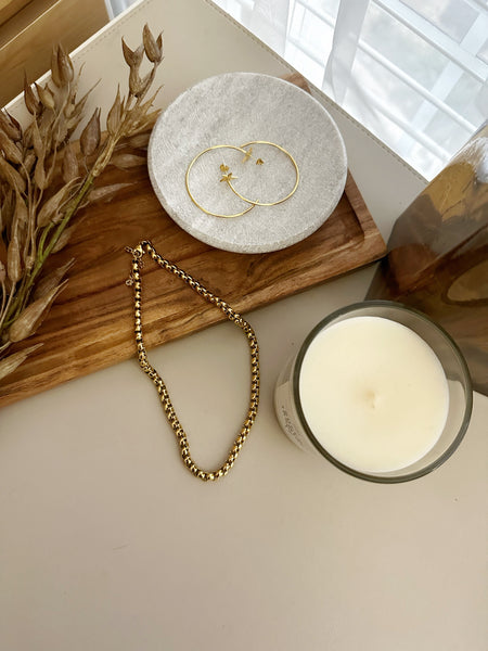 8375JE - Chloe Gold Filled Hoop Earrings