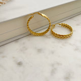 8836JE - Neeva Gold Filled Hoop Earrings