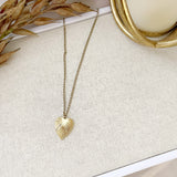 8821JN - Gilda Heart Charm Necklace