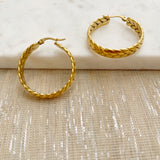 8836JE - Neeva Gold Filled Hoop Earrings
