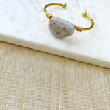 8736JB.c - Halo Cuff Bracelet in Mint