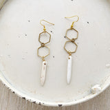 8745JE - Ivory Earrings