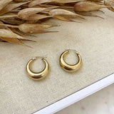 8335JE - Zina Gold Filled Hoop Earrings