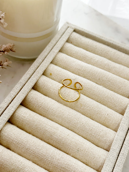 8379JR - Vanya Gold Filled Adjustable Ring