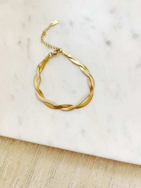 8832JB - Evelyn Gold Filled Bracelet