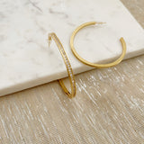 8835JE - Leslie Hoop Earrings