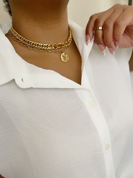 8829JN - Nikki Choker Gold Filled Necklace